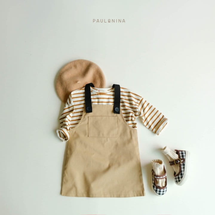 Paul & Nina - Korean Children Fashion - #childofig - Pretty Stripes Tee - 6