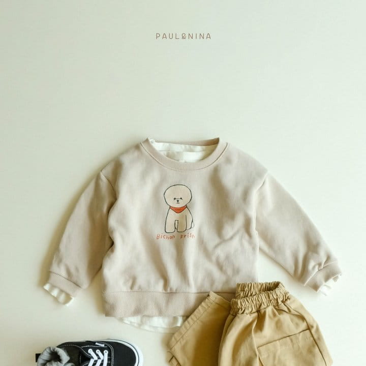 Paul & Nina - Korean Children Fashion - #childrensboutique - Bichon Sweatshirt - 8