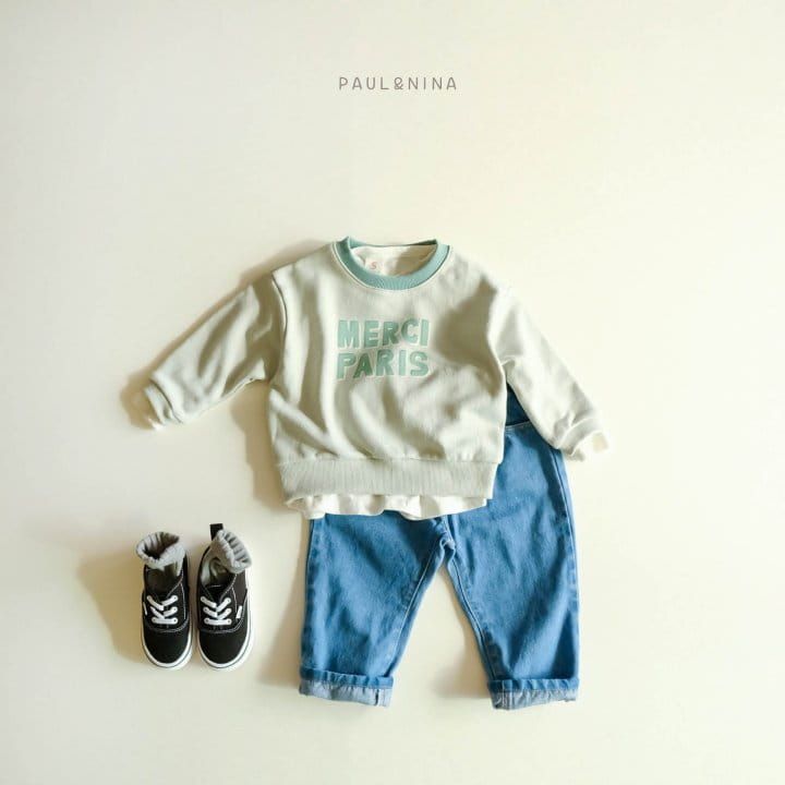 Paul & Nina - Korean Children Fashion - #discoveringself - Paris Sweatshirt - 8