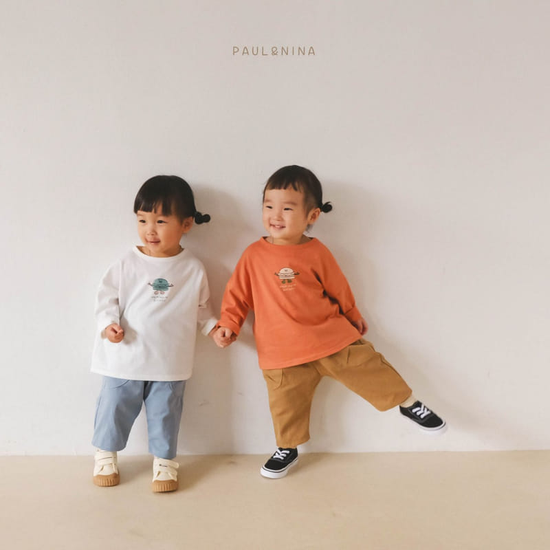 Paul & Nina - Korean Children Fashion - #designkidswear - Gunbbang Pocket Pant - 4