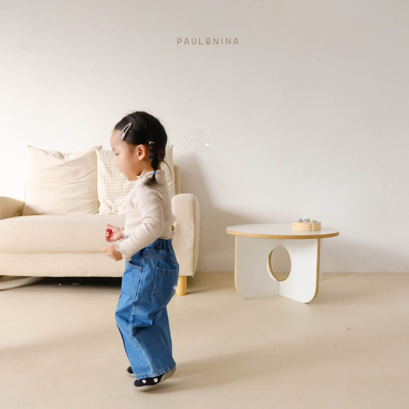 Paul & Nina - Korean Children Fashion - #kidsshorts - Pintuck Jeans - 5