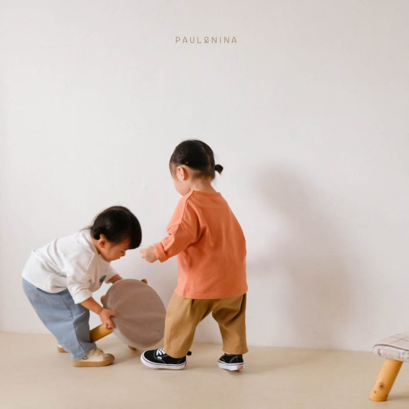 Paul & Nina - Korean Children Fashion - #kidzfashiontrend - Gunbbang Pocket Pant - 8
