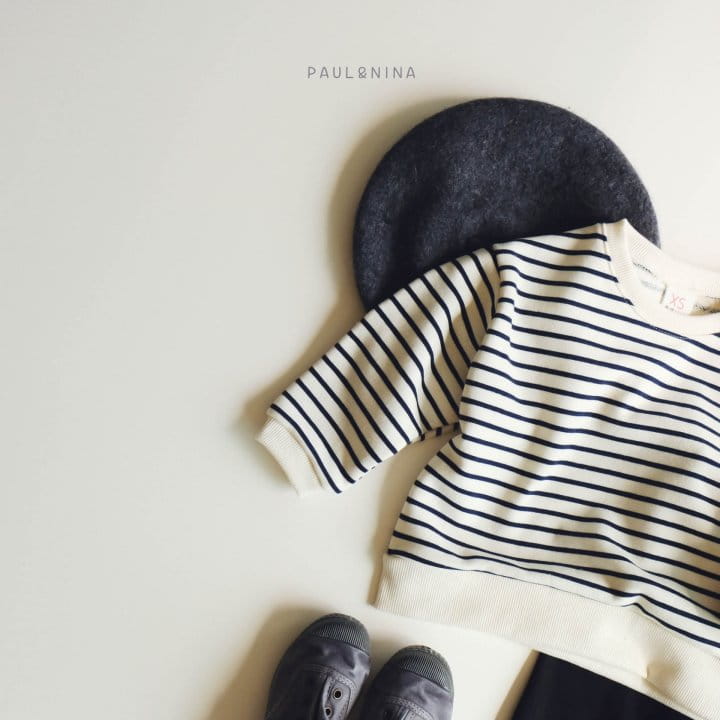 Paul & Nina - Korean Children Fashion - #littlefashionista - Stripes Sweatshirt - 3