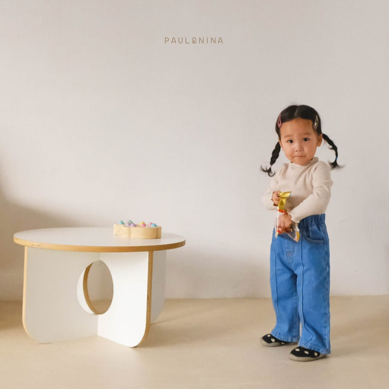 Paul & Nina - Korean Children Fashion - #littlefashionista - Pintuck Jeans - 9