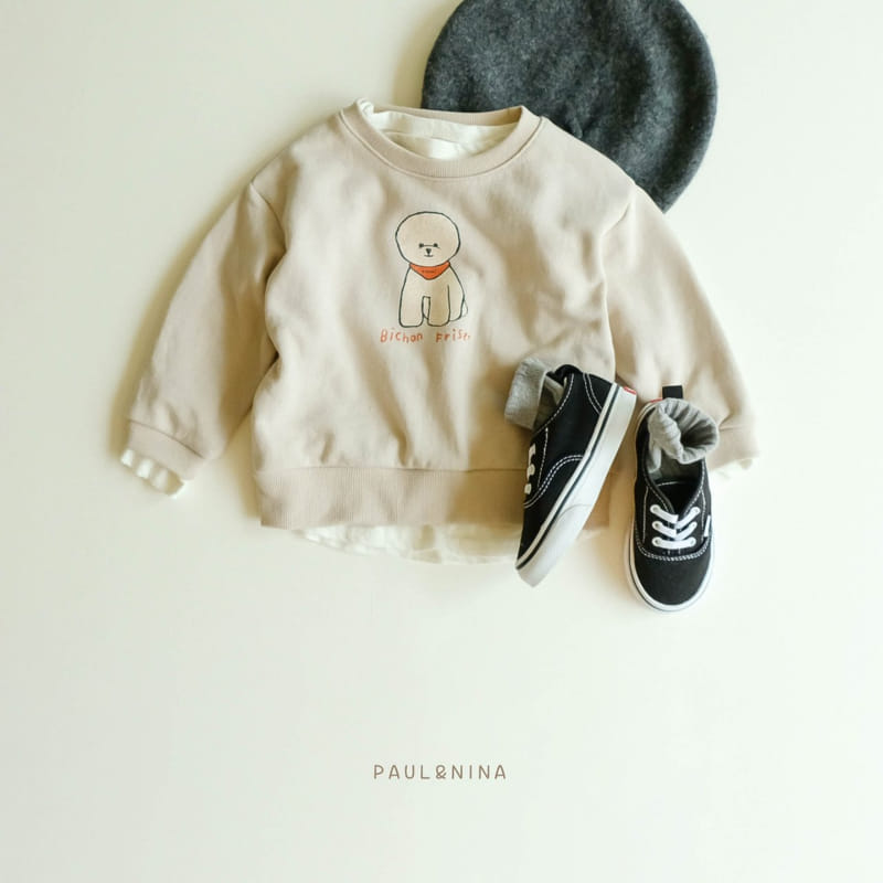Paul & Nina - Korean Children Fashion - #magicofchildhood - Bichon Sweatshirt - 7