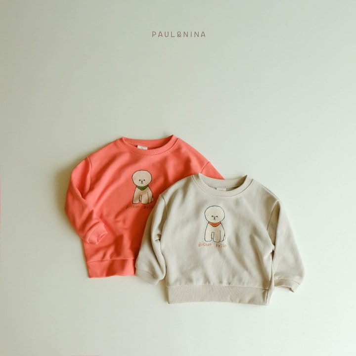 Paul & Nina - Korean Children Fashion - #minifashionista - Bichon Sweatshirt - 2
