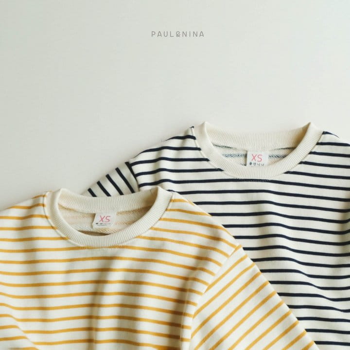 Paul & Nina - Korean Children Fashion - #minifashionista - Stripes Sweatshirt - 5