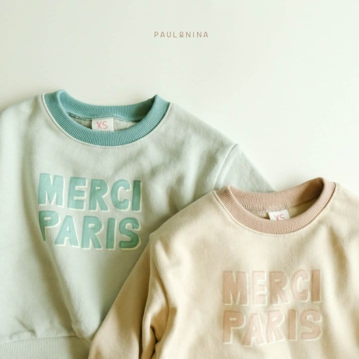 Paul & Nina - Korean Children Fashion - #prettylittlegirls - Paris Sweatshirt