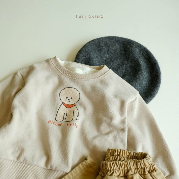 Paul & Nina - Korean Children Fashion - #prettylittlegirls - Bichon Sweatshirt - 4