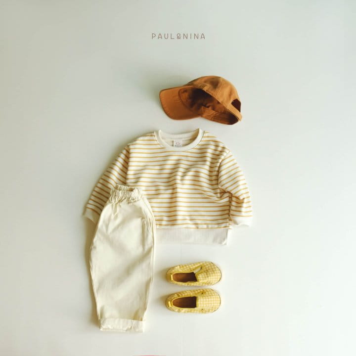 Paul & Nina - Korean Children Fashion - #todddlerfashion - Stripes Sweatshirt - 7