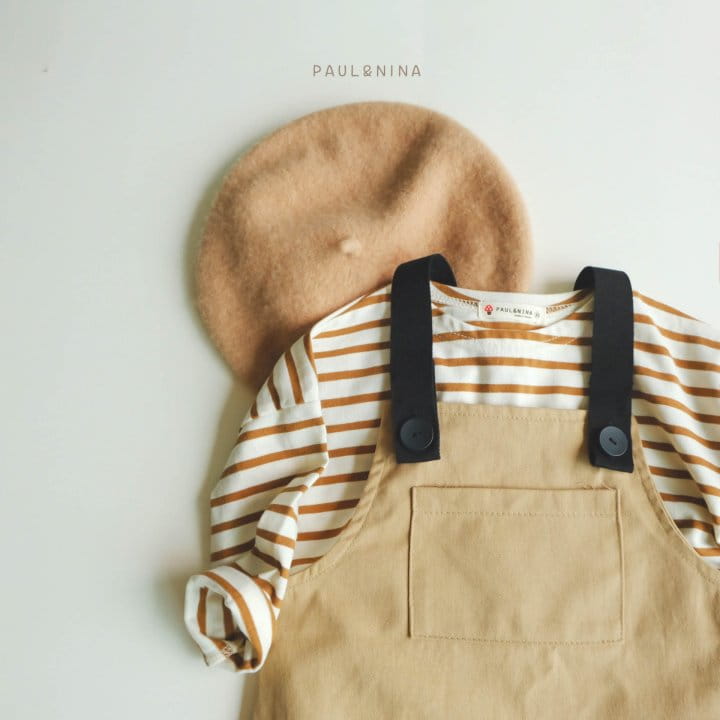 Paul & Nina - Korean Children Fashion - #todddlerfashion - Pretty Stripes Tee - 4