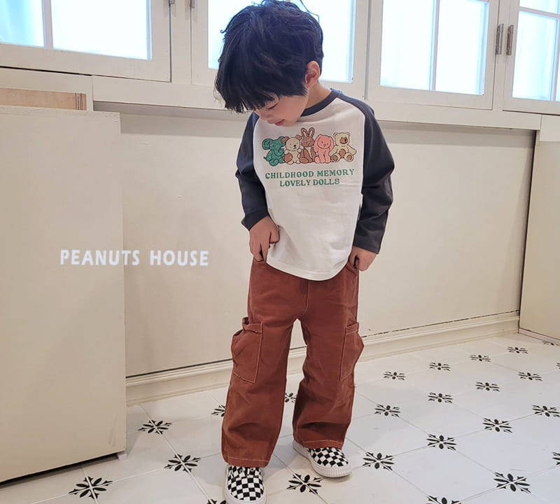 Peanuts - Korean Children Fashion - #childrensboutique - Raglan Tee - 4