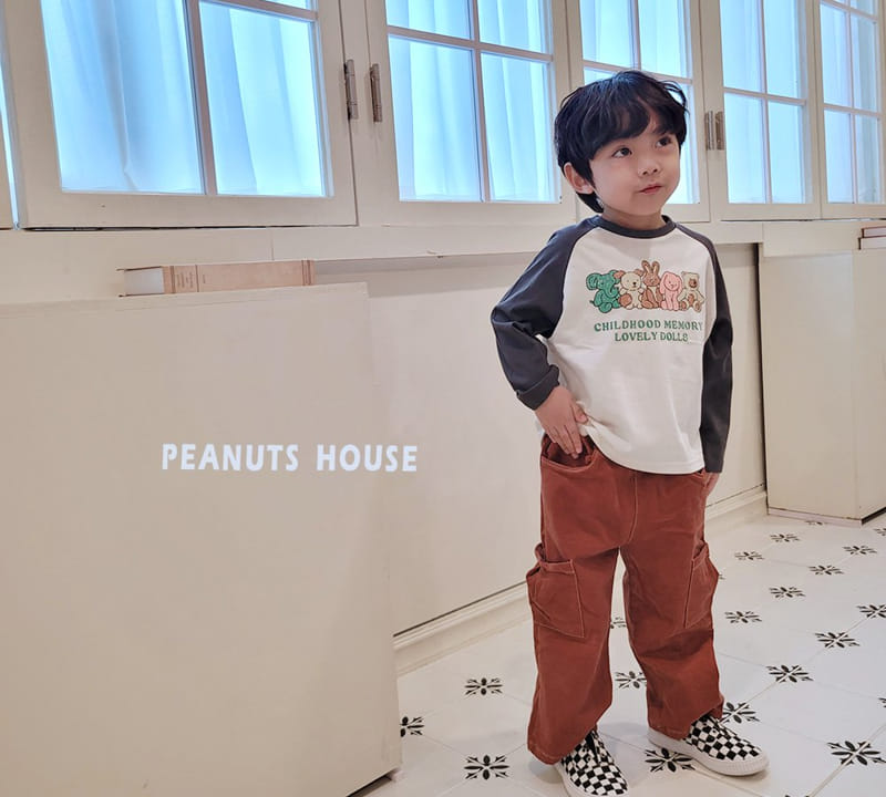 Peanuts - Korean Children Fashion - #discoveringself - Raglan Tee - 5