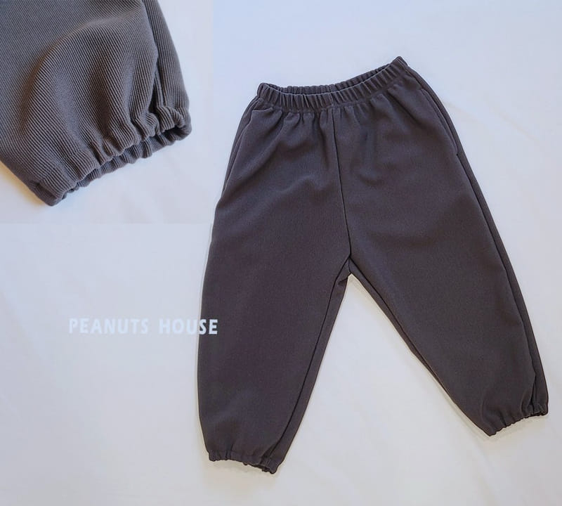 Peanuts - Korean Children Fashion - #kidsshorts - Rib Pants - 2
