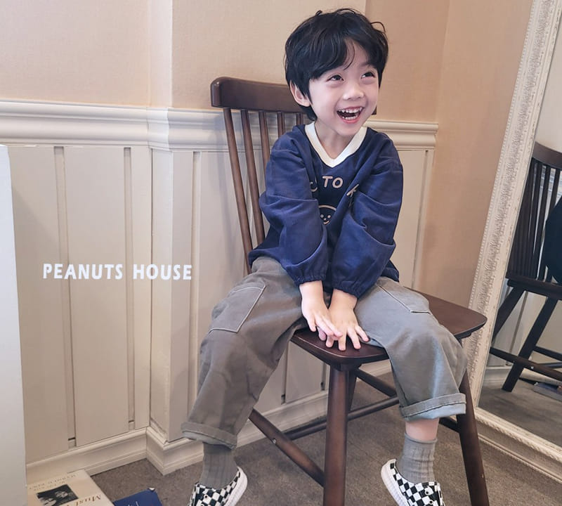 Peanuts - Korean Children Fashion - #littlefashionista - V Neck Tee - 7
