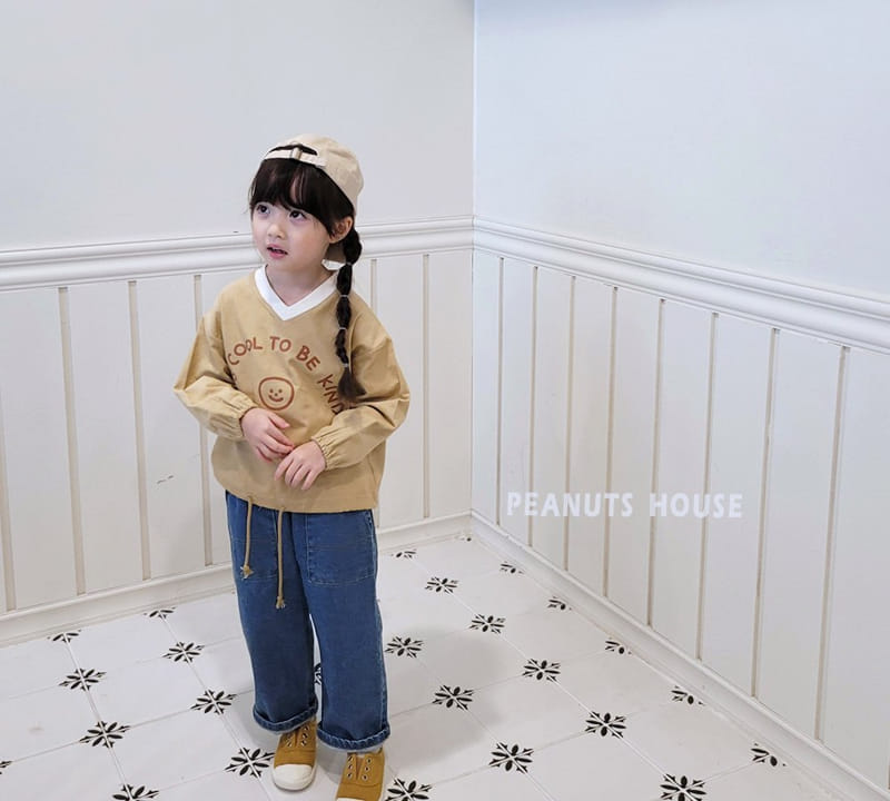 Peanuts - Korean Children Fashion - #prettylittlegirls - V Neck Tee - 10