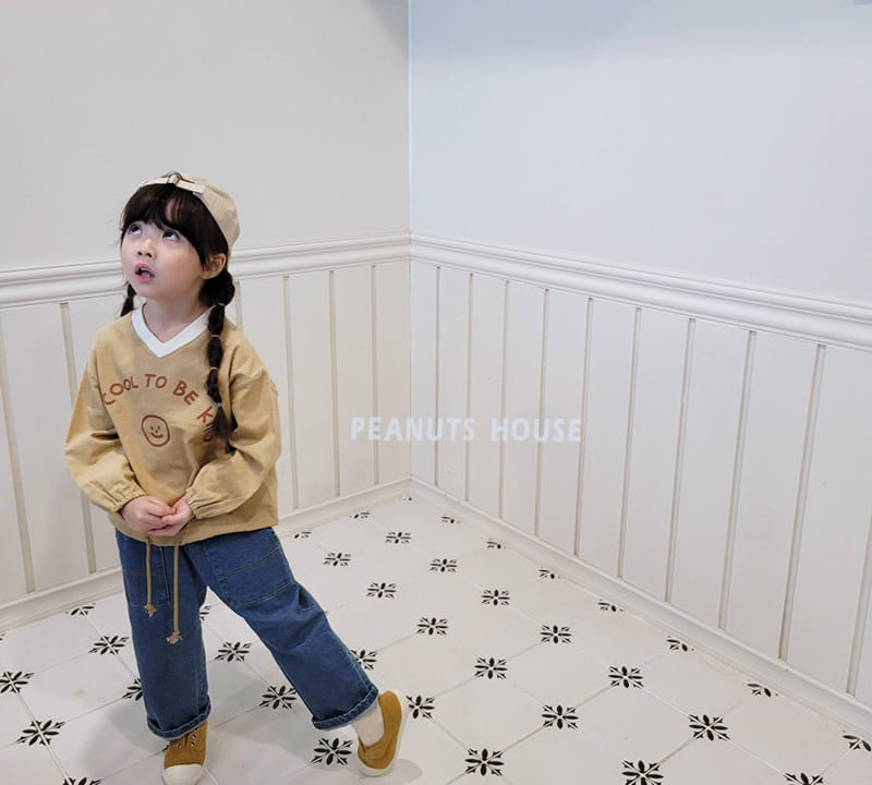 Peanuts - Korean Children Fashion - #toddlerclothing - V Neck Tee - 12