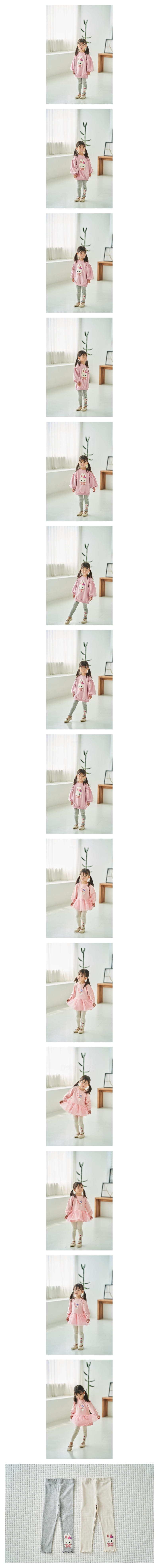 Pepper Mint - Korean Children Fashion - #Kfashion4kids - Ssang Heart Leggings