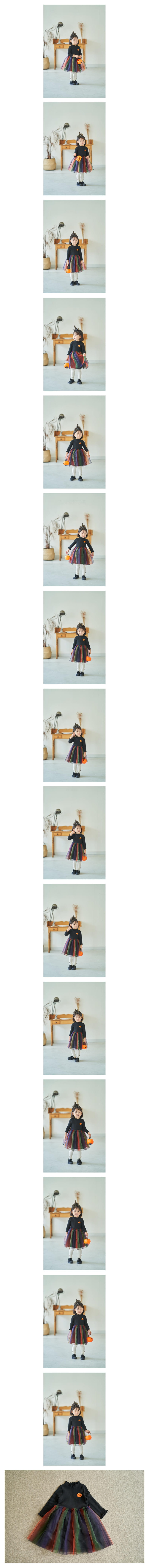 Pepper Mint - Korean Children Fashion - #designkidswear - Rainbow One-piece