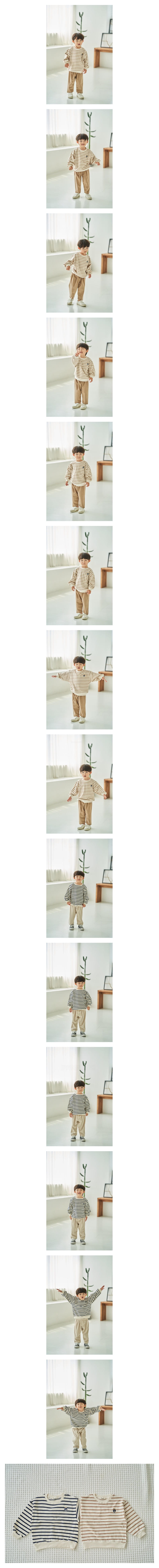Pepper Mint - Korean Children Fashion - #littlefashionista - ST Bear Sweatshirt