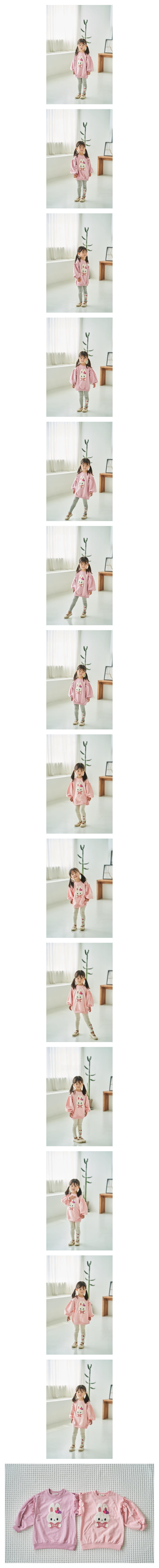 Pepper Mint - Korean Children Fashion - #minifashionista - Rabbit Long Tee