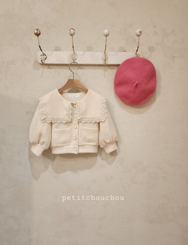 Petit Chou Chou - Korean Children Fashion - #childofig - Tina Heart Cardigan - 5