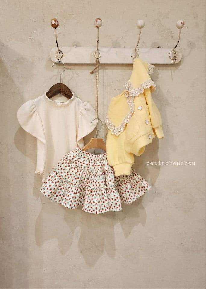 Petit Chou Chou - Korean Children Fashion - #kidzfashiontrend - Air Puff Tee - 6