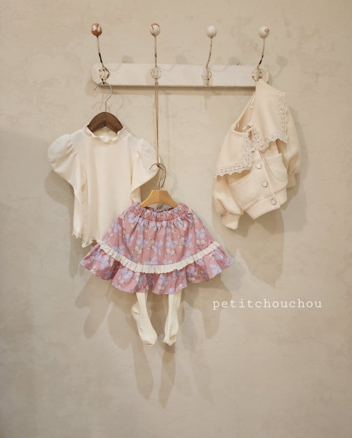 Petit Chou Chou - Korean Children Fashion - #littlefashionista - Air Puff Tee - 8