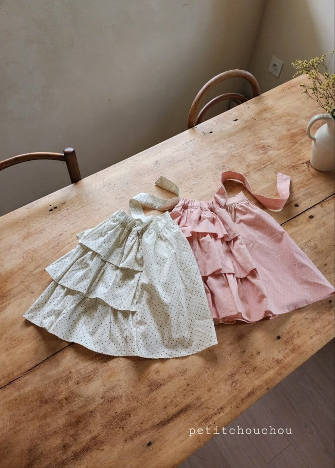 Petit Chou Chou - Korean Children Fashion - #minifashionista - Dot Cancan Skirt