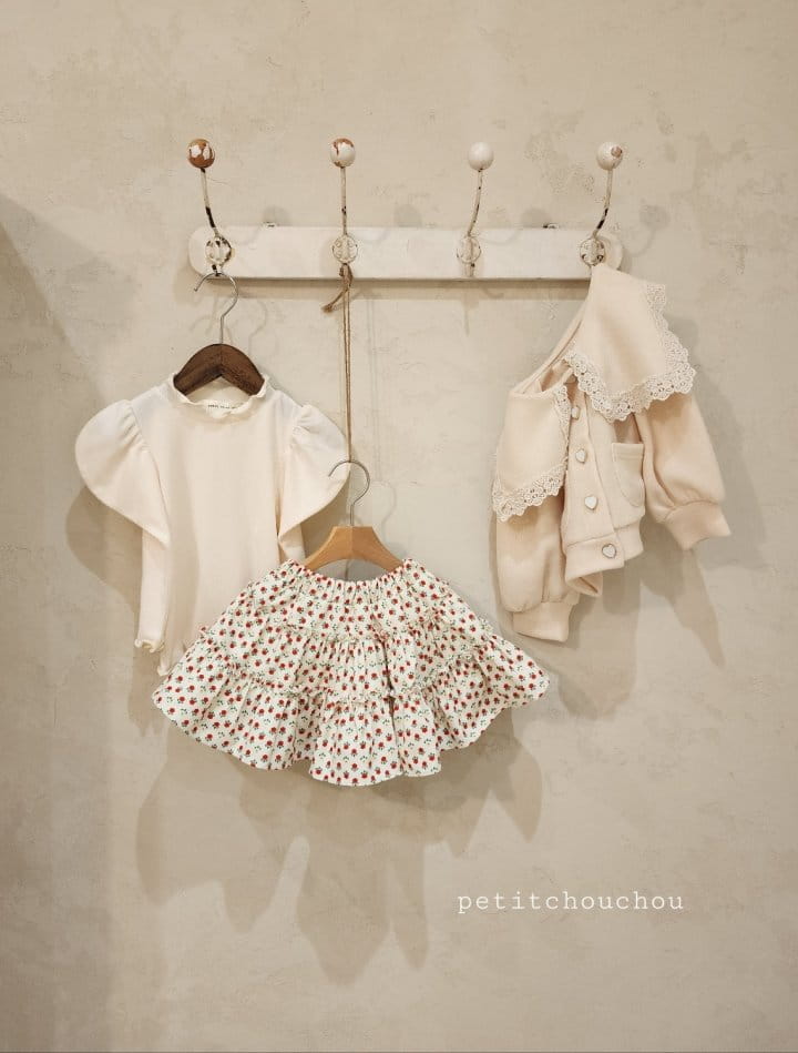Petit Chou Chou - Korean Children Fashion - #prettylittlegirls - Yellow Whole Skirt - 12