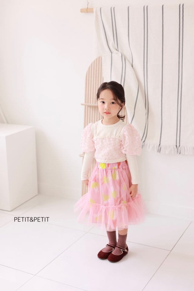 Petit & Petit - Korean Children Fashion - #Kfashion4kids - Bustier Tee - 12