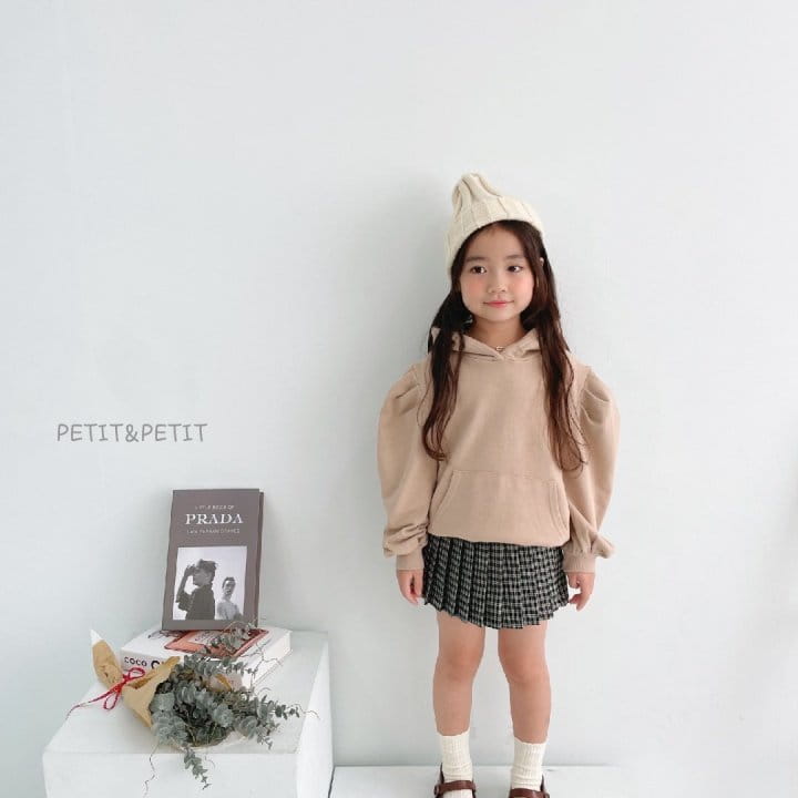 Petit & Petit - Korean Children Fashion - #childofig - Shirring Hoody Tee - 3