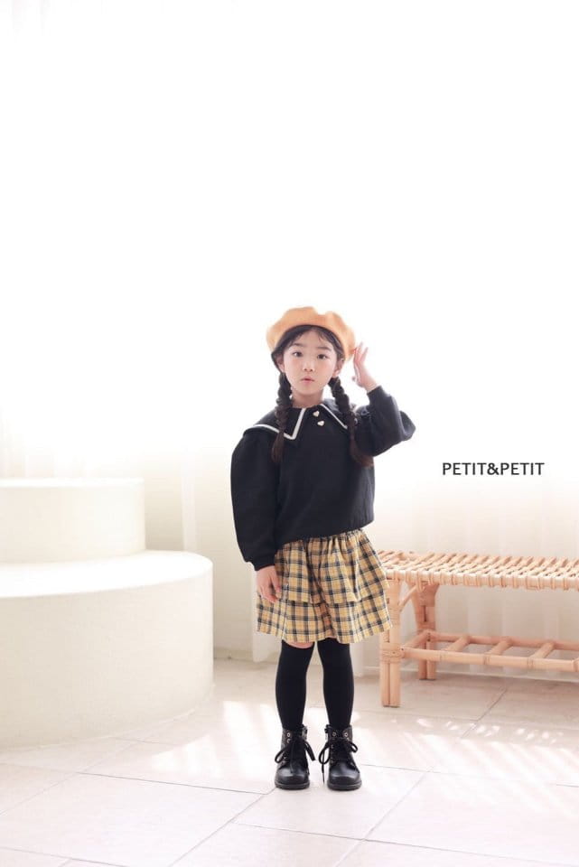 Petit & Petit - Korean Children Fashion - #childofig - Susu Collar Sweatshirt - 2