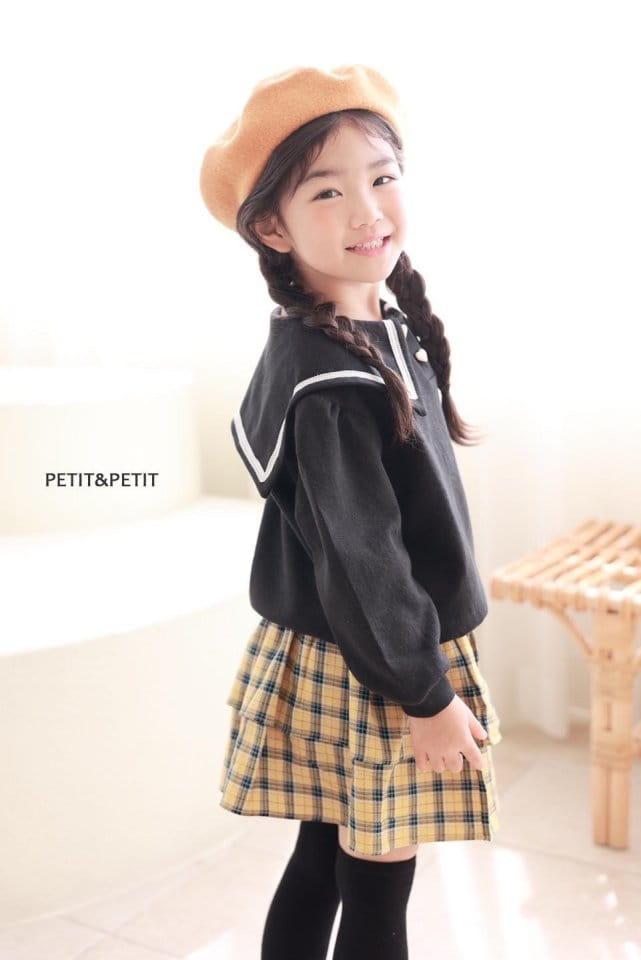 Petit & Petit - Korean Children Fashion - #childrensboutique - Susu Collar Sweatshirt - 4