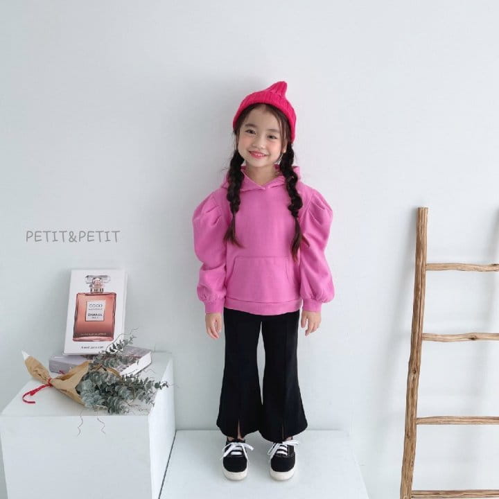 Petit & Petit - Korean Children Fashion - #fashionkids - Shirring Hoody Tee - 7