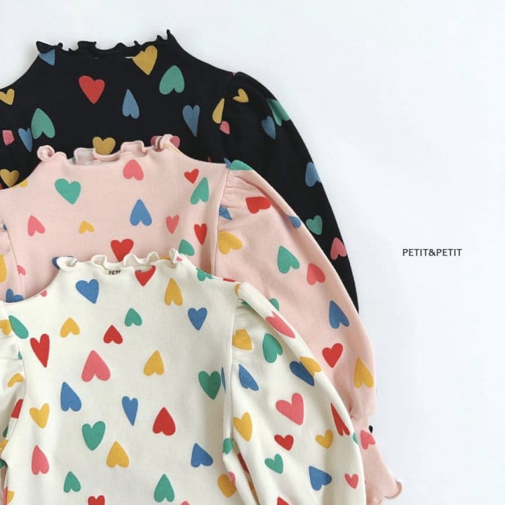 Petit & Petit - Korean Children Fashion - #kidsstore - Love Heart Tee - 3