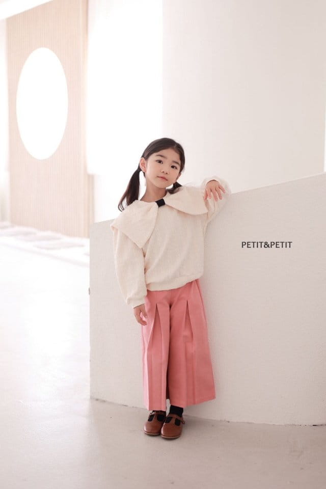 Petit & Petit - Korean Children Fashion - #kidzfashiontrend - Ribbon Jacquard Tee