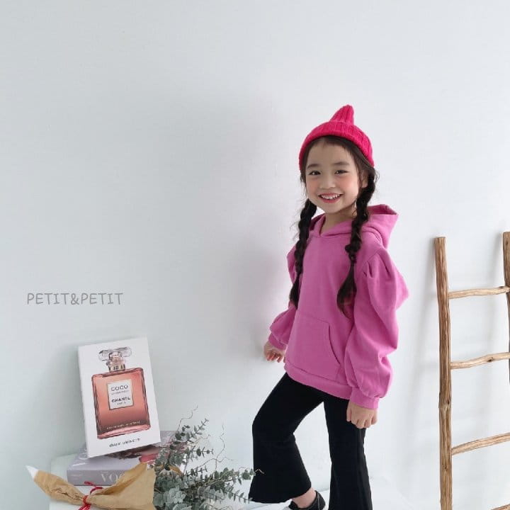 Petit & Petit - Korean Children Fashion - #littlefashionista - Shirring Hoody Tee - 12