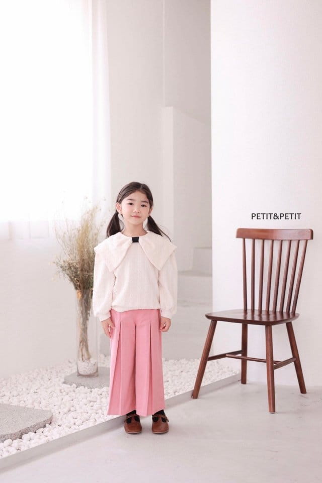 Petit & Petit - Korean Children Fashion - #littlefashionista - Ribbon Jacquard Tee - 3