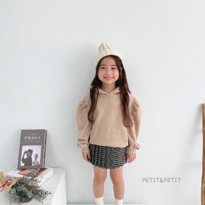 Petit & Petit - Korean Children Fashion - #stylishchildhood - Shirring Hoody Tee - 2