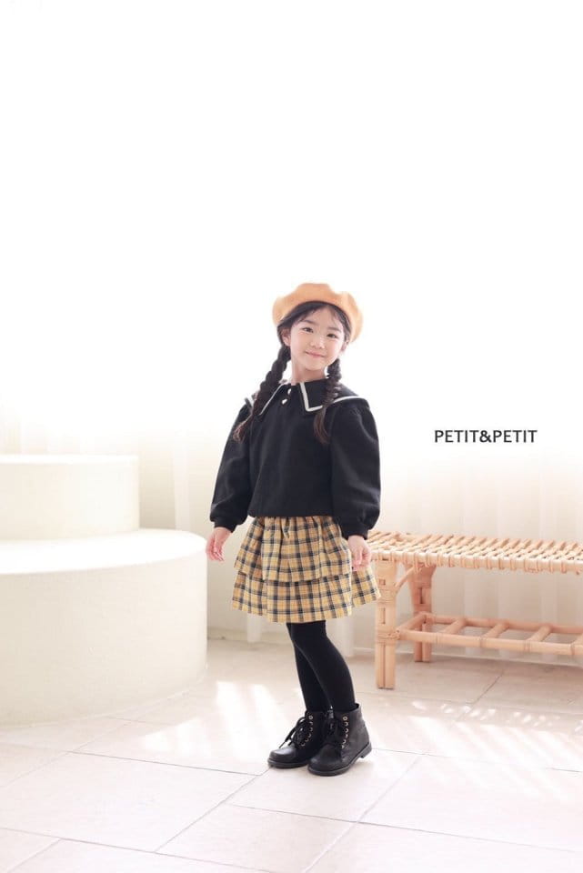Petit & Petit - Korean Children Fashion - #stylishchildhood - Susu Collar Sweatshirt