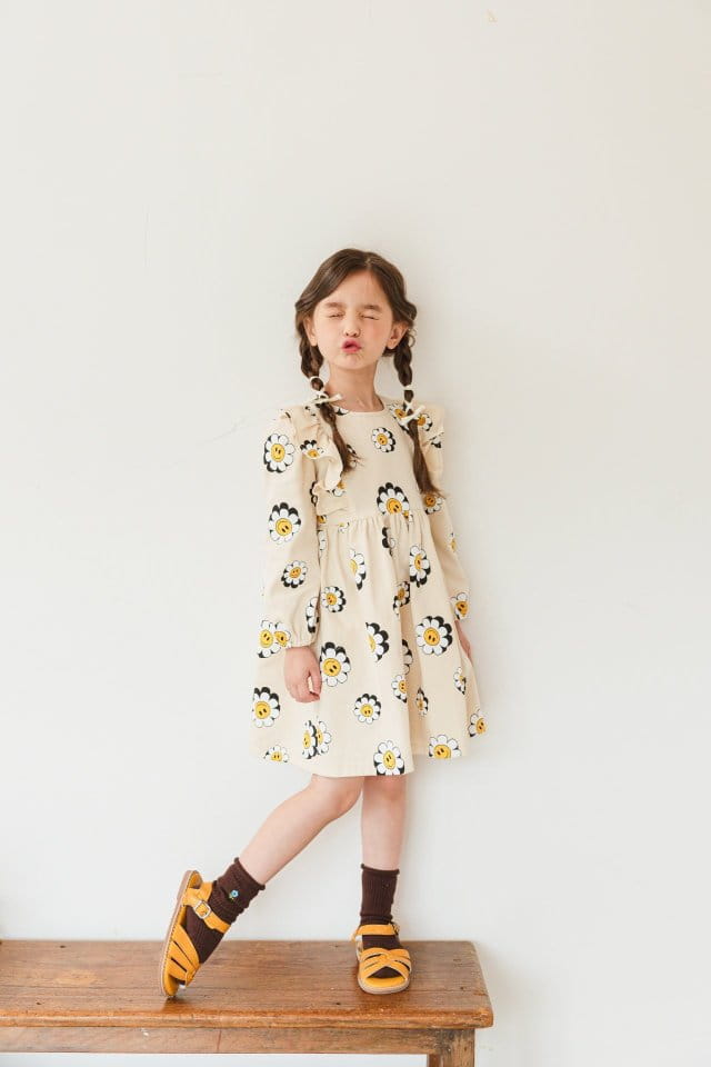 Pink Berry - Korean Children Fashion - #stylishchildhood - Happy One-piece - 4