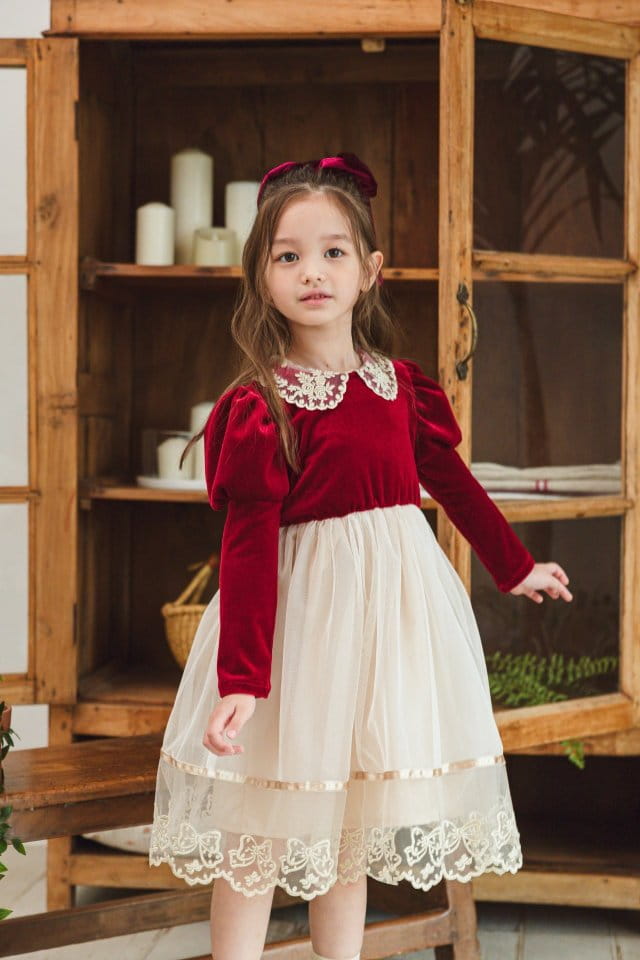 Pink Berry - Korean Children Fashion - #kidsstore - Ampare One-piece - 5