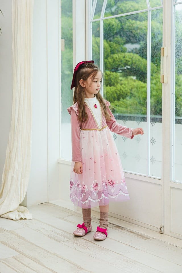 Pink Berry - Korean Children Fashion - #minifashionista - Ellsa One-piece - 9