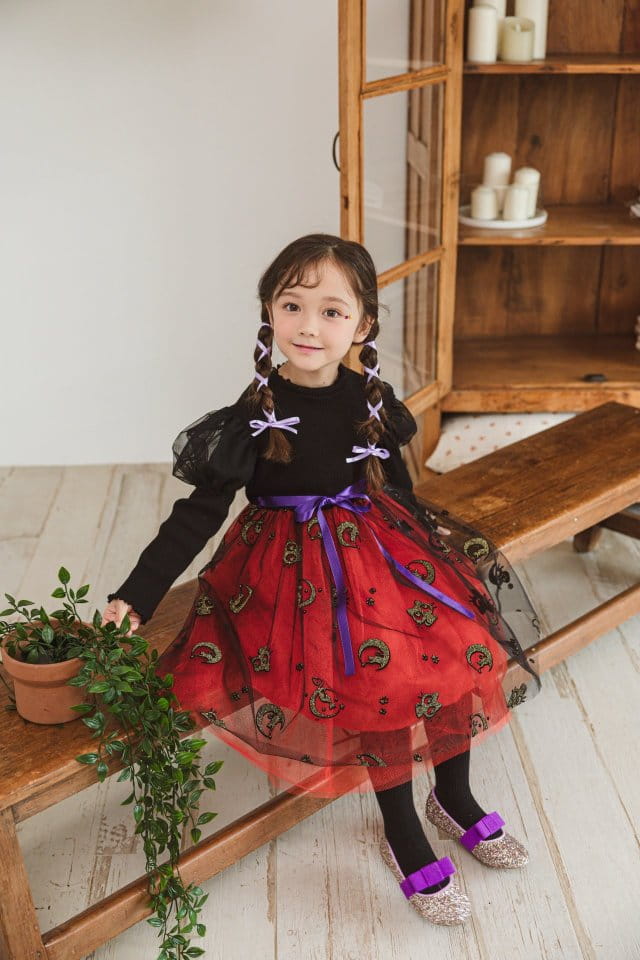 Pink Berry - Korean Children Fashion - #stylishchildhood - Halloween One-piece - 2