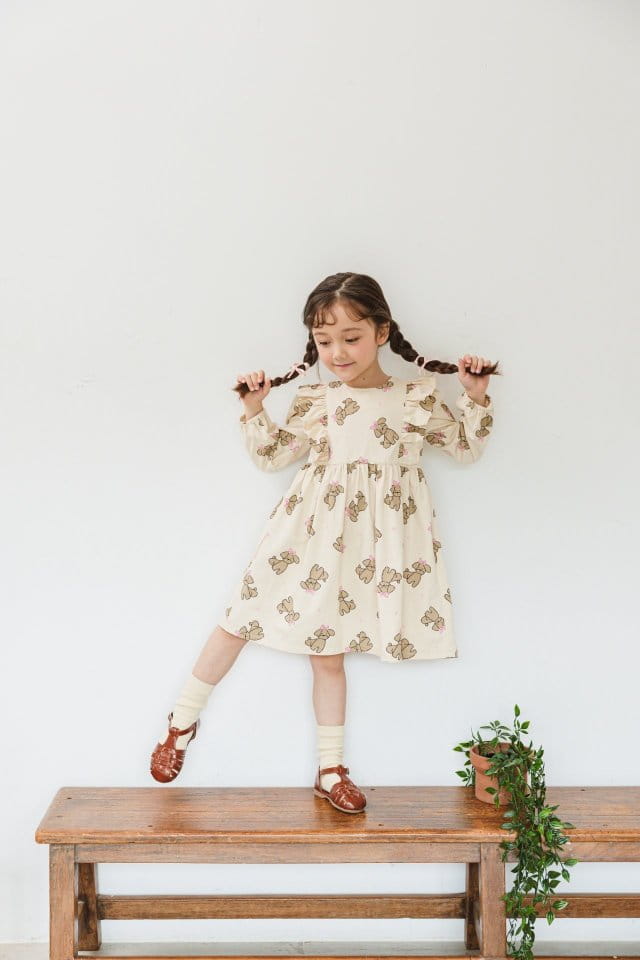 Pink Berry - Korean Children Fashion - #stylishchildhood - Puddle One-piece