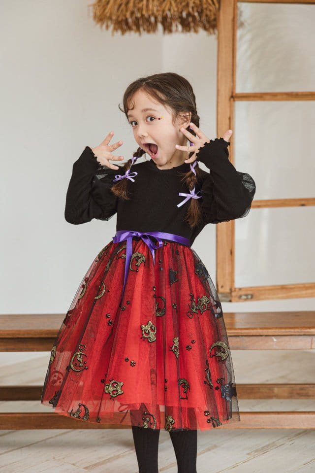 Pink Berry - Korean Children Fashion - #toddlerclothing - Halloween One-piece