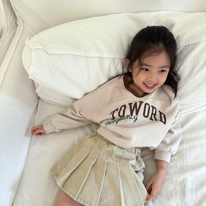 Pink151 - Korean Children Fashion - #Kfashion4kids - Two Word Crop Tee - 11