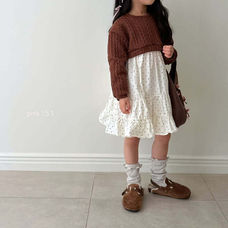 Pink151 - Korean Children Fashion - #Kfashion4kids - Susu Dot One-piece - 12