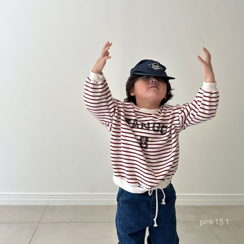 Pink151 - Korean Children Fashion - #childrensboutique - Stripes Tango Sweatshirt - 10